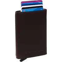 The Chesterfield Brand Cuir étui pour carte de crédit Palma Card Holder Brown brun