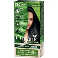 Joanna Naturia Organic caring hair color without ammonia and PPD 350 Ebony Ebony (350 Ebony)
