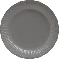 PROnappe 20 assiettes en carton Ø 23,0 cm (23 cm)