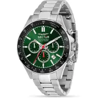 Sector 230 43 Mm Chronograph Watch Argenté Homme
