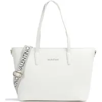 Valentino Femmes, Sac, Shopper élégant et moderne avec poignées et bretelle amovible, Blanc