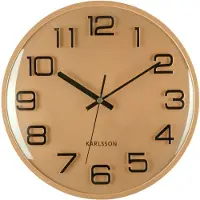 Karlsson Horloge murale or 3D NUMBERS, Ø 30,5 cm
