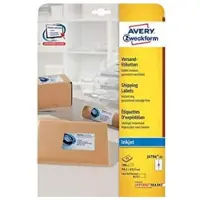 Avery Zweckform J8165-25 Lot de 25 feuilles d'étiquettes d'adresse pour enveloppes C4/C5 99,1 x 67,7 mm (Import Allemagne)
