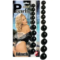 You2Toys Gode Anal avec Perles Noires - Noir