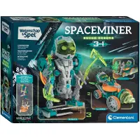 Clementoni Science et Jeux – Kit de construction 3 en 1 Space Miner Robotics