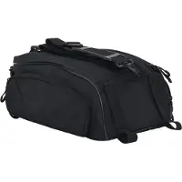 vidaXL Sacoche de vélo noire 38 x 21 x 16 cm Polyester