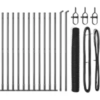 vidaXL Clôture en fil de fer soudé avec socle en béton 25 x 1,2 m (L x H)