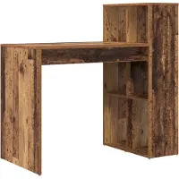 vidaXL Bureau Bois Ancien 108 x 55 x 103.5 cm Bois d'ingénierie