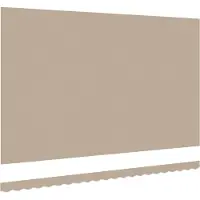 vidaXL Toile de remplacement pour store Beige 480 x 295 cm Polyester