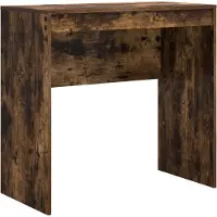 vidaXL Bureau Chêne fumé 80 x 40 x 76 cm