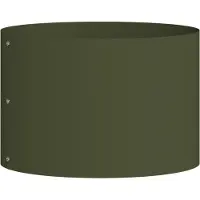 vidaXL Cache-pot de jardin Vert olive 30 x 30 x 20 cm