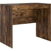 vidaXL Bureau Chêne fumé 90 x 50 x 76 cm