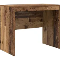 vidaXL Bureau en bois recyclé 90 x 50 x 76 cm