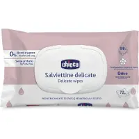 Chicco Lingettes nettoyantes DELICATE, avec flip cover,72 pcs - 0m