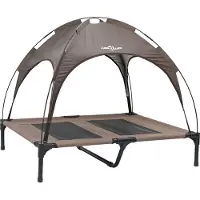 vidaXL Lit pour chien marron 92 x 77 x 82,5 cm en acier