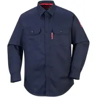 Portwest Chemise Bizflame 88/12 Couleur : Marine Taille M -
