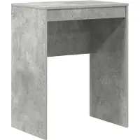 vidaXL Bureau en béton gris 60 x 40 x 76 cm