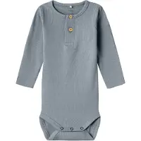Name it Body m/l - Rib - NbmKab - Noos - Alizés - - 1 an (80) - Body M/L
