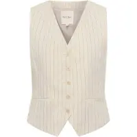 Part two Gilet de costume 'NadhiaPW' noir / blanc
