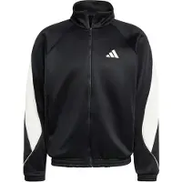 Adidas Veste de survêtement 'Stadium' noir / blanc