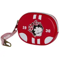 KARACTERMANIA Porte-monnaie Pill - Betty Boop Varsity - Bordeaux- Taille Unique