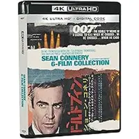 Import James Bond Sean Connery 6-Film Collection Blu-ray 4K Ultra HD