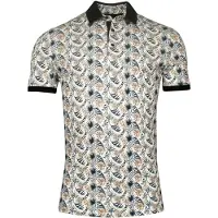 Giordano Genardi Comfort Fit Polo jaune,