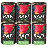 Rafi DOLINA NOTECI Game - Nourriture humide à base de venaison pour chiens adultes - 6x800 g