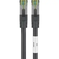 Goobay S/FTP Cat 8.1 - 1 mètre - Noir -