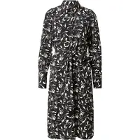 Vero Moda Robe-chemise 'VMLYDIA' noir / blanc