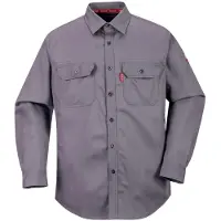 Portwest Chemise De Travail Ignifugée Bizflame Gris M