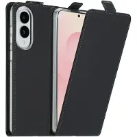 Accezz Étui à rabat pour Samsung Galaxy S25 Edge - Noir