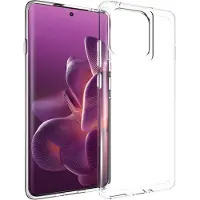 Accezz Coque Clear pour Motorola Edge 60 Pro - Transparent