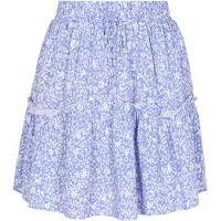 Swirly Jupe 'Back To School' indigo / blanc cassé