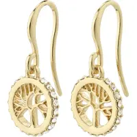 Pilgrim Boucles d'oreilles 'Alia' or / transparent