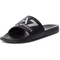 Emporio Armani Claquettes Vis Homme - Noir, Noir