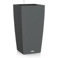 Lechuza Jardinière CUBICO Cottage 40 ALL-IN-ONE Granite