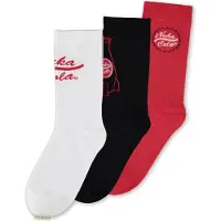 Fallout Chaussettes Gaming de - Nuka-Cola - EU39-42 - EU 43-46 - pour Homme - multicolore - Taille EU 39-42
