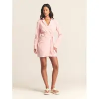 St MRLO Robe 'Layla' rose / blanc