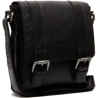 The Chesterfield Brand Cuir sac à épaule bandoulière sac à épaule Ariano Flapoverbag Black noir