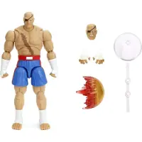 Jada Street Fighter Ii Sagat Figure 15 Cm Bleu Bleu Taille Unique