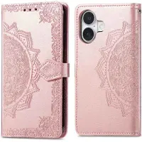 IMoshion Etui de télephone Mandala Apple iPhone 17 - Rose Doré