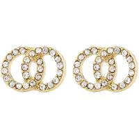 Pilgrim Boucles d'oreilles 'Jolina' or / blanc