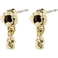 Pilgrim Boucles d'oreilles 'Ryper' or / noir
