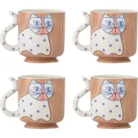Bloomingville Ensemble de 4 tasses Missy