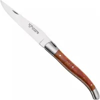 Laguiole En Aubrac Coral Cheesewood, Matt Bolster, couteau de poche, 12 cm