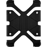 Avizar Coque Tablette de 8.9'' à 12'' Antichoc Fonction support vidéo et clavier noir