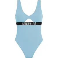 Calvin Klein Intense Power Fashion Swimsuit Bleu L Femme