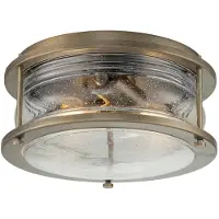 Kichler Plafonnier d'extérieur, bronze oxydé, E27, 60 W, Ashland Bay,