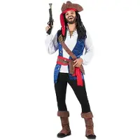 My Other Me Fun Company Caribbean Pirate Costume For Men Multicolore M Enfants